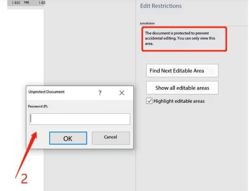 Stop Protection Dialog